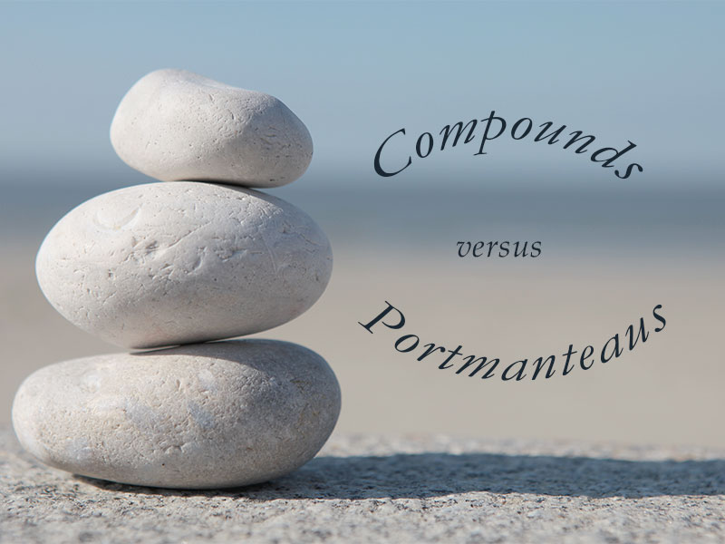 Compound words vs Portmanteaus