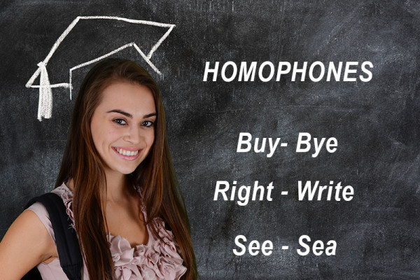 Homophones in English