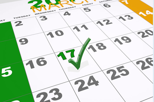 El 17 de marzo vístete de verde