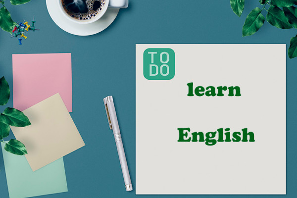 This year's resolution: Learn English.